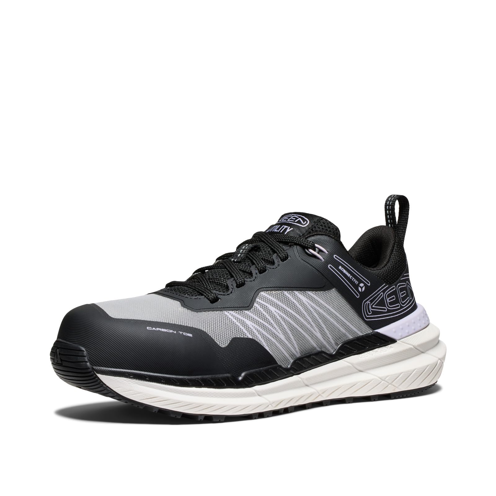 [キーン] 安全性のある靴 SPEEDWORKS レディース THISTLE/BLACK 25.0 糎