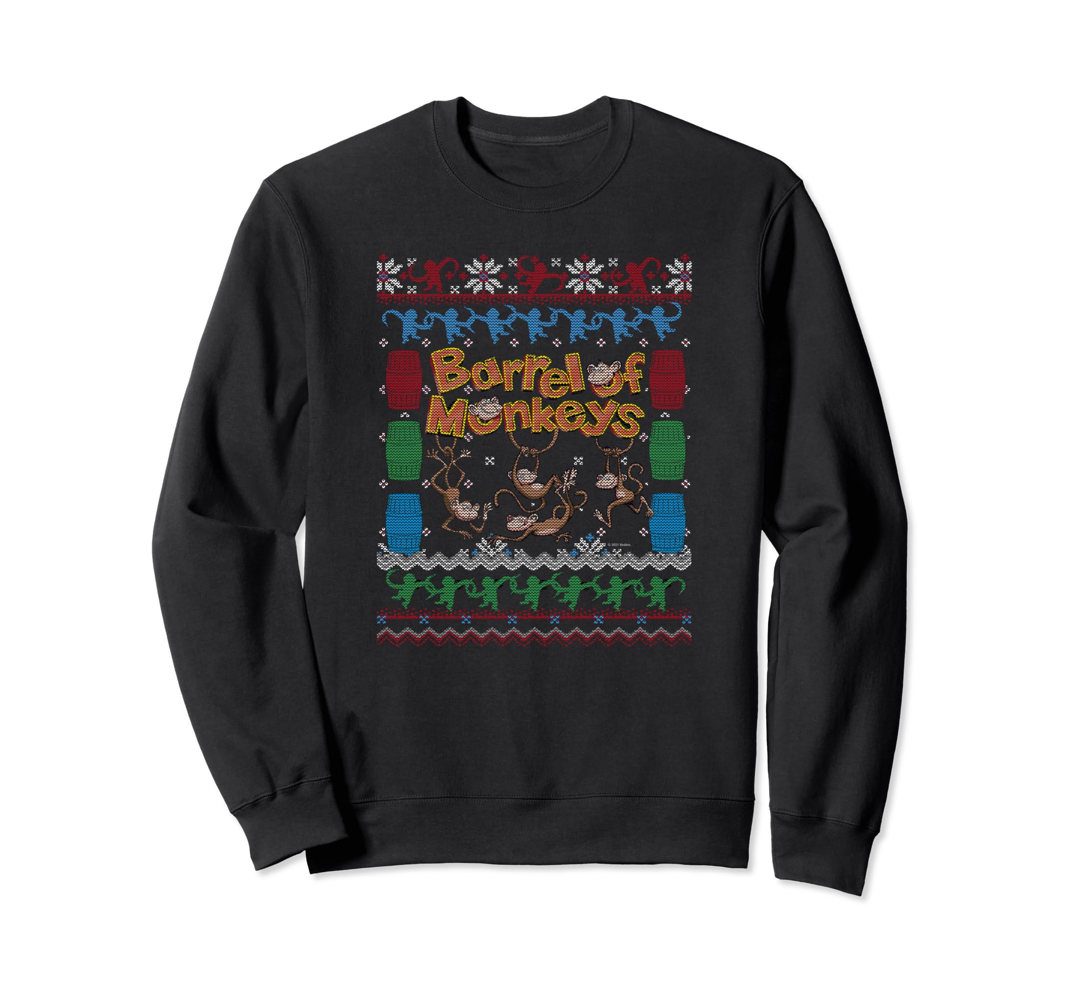 Barrel Of Monkeys Christmas Game Ugly Sweater 調教師