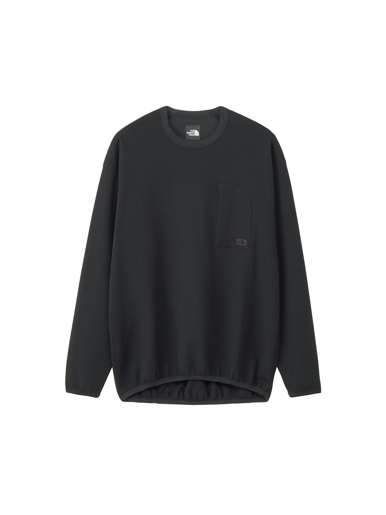 [ザ・ノース・フェイス] 調教師 Enride Waffle Crew 黒いこと L