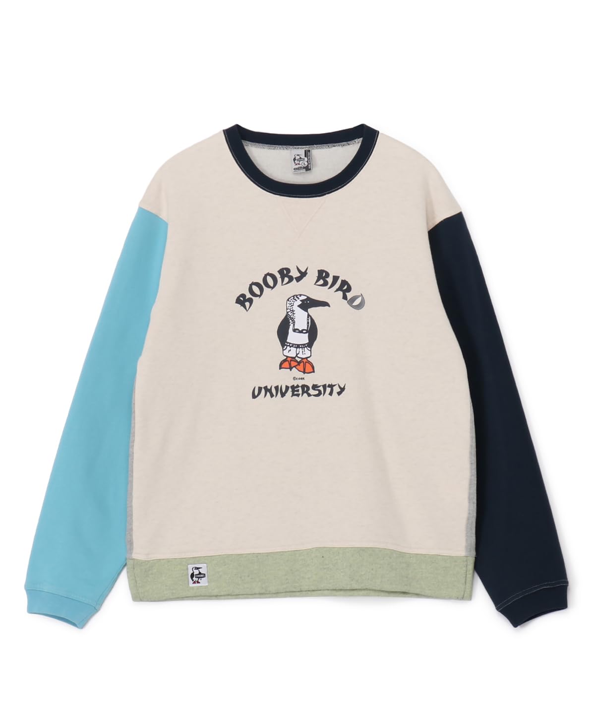 [チャムス] カセキ ブービーバード ＵＶ 労働者の一団いの一番 かせきさいだぁ Booby Bird UV Crew Top