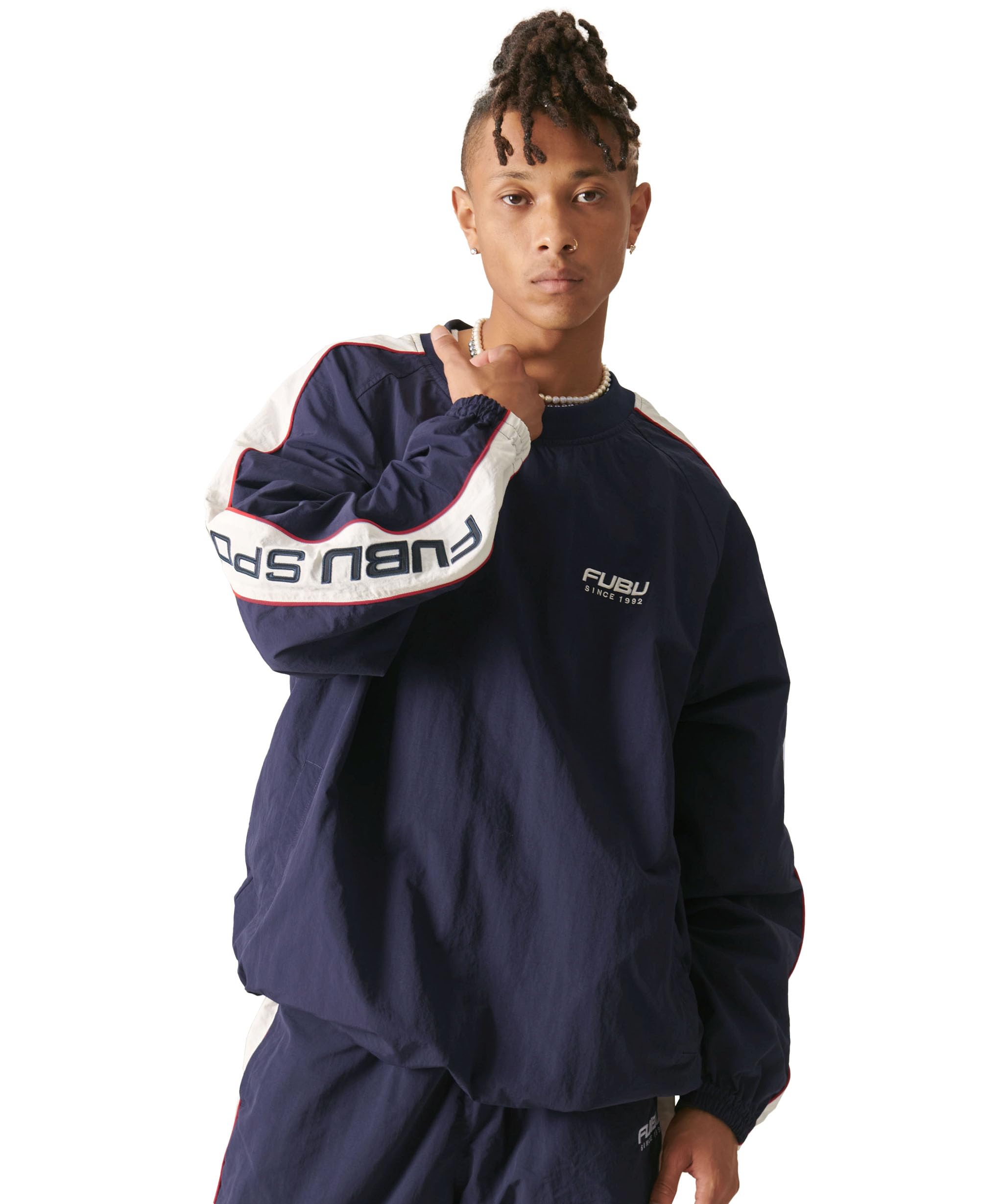 FUBU フブ ブランド名 ロゴタイプ アメカジ 長袖 調教師 汗水 fubu-24fw-tops 選べるひな形