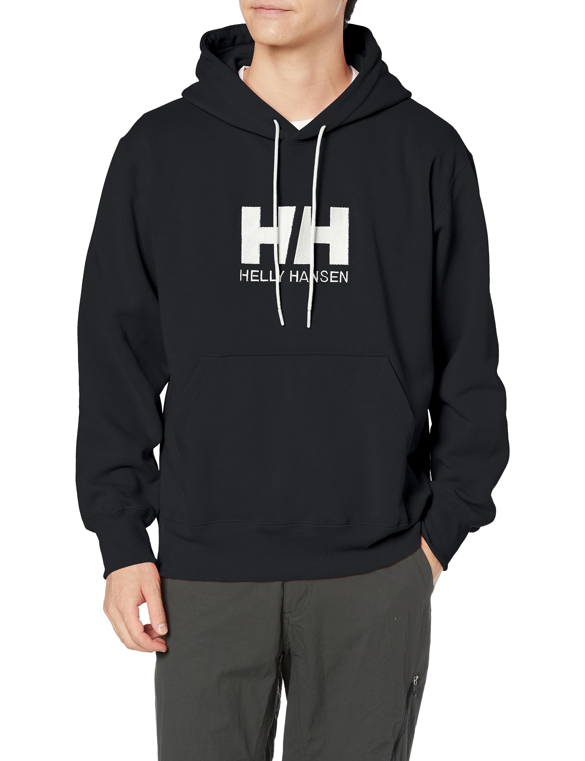 HH Logo Sweat Parka 黒いこと L