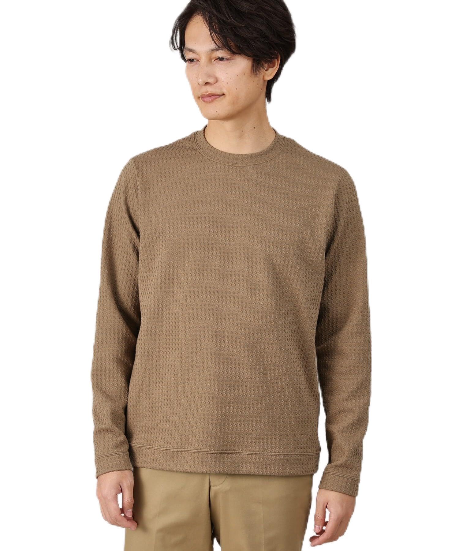 [ タケオキクチ ] カットソー 【Made インチ JAPAN】チドリ柄 伸ばすこと ティーシャツ 07032002 メンズ トープ(054) 04(LL)