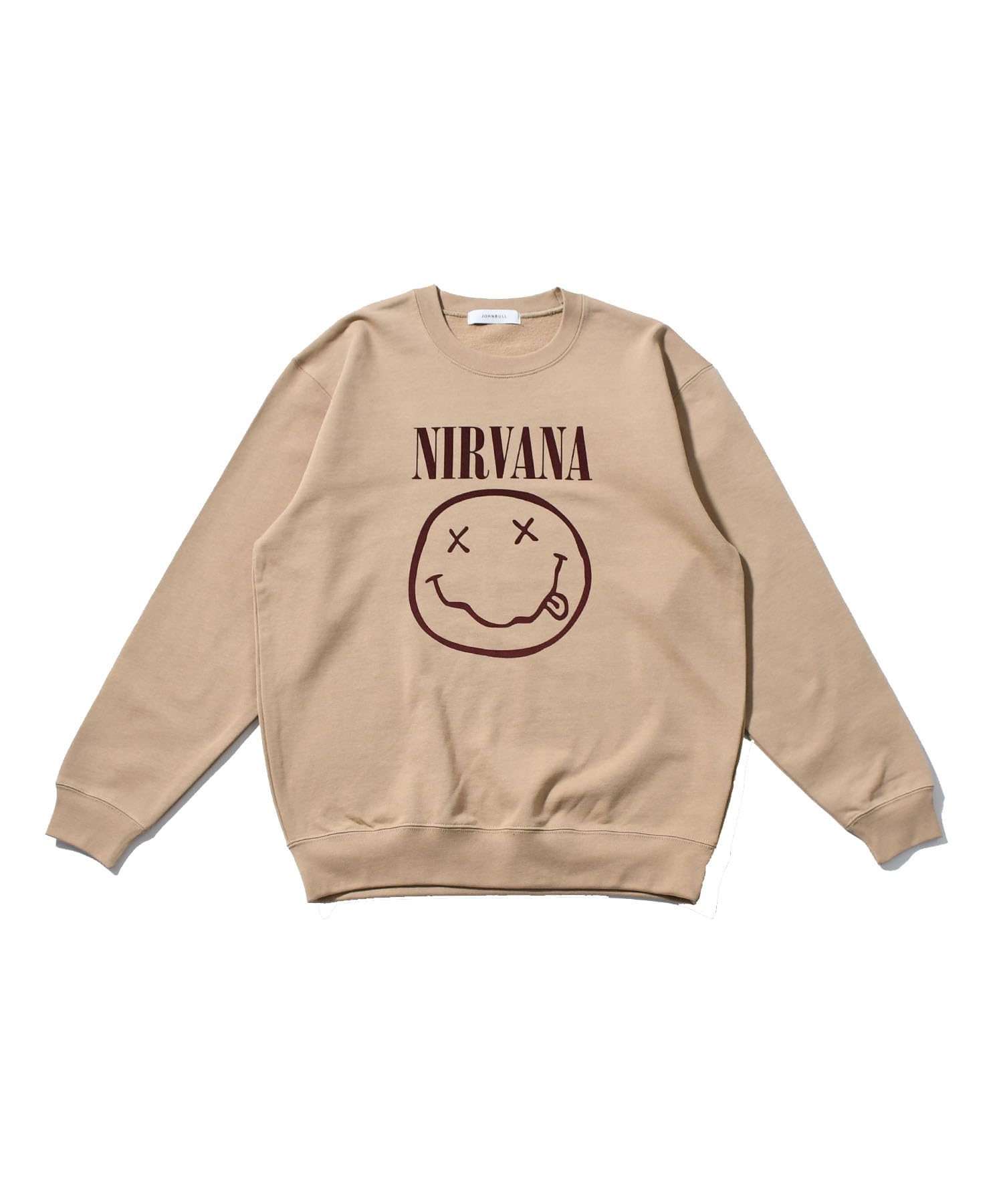 NIRVANA SMILEY 汗水 JT253C12_カーキ_M