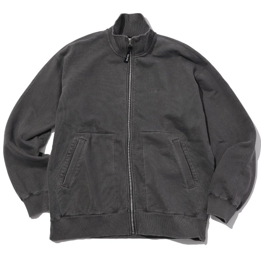 [犀ラス] フルジップスウェットジャケット FULL ZIP SWEAT JACKET 110251012004 BLACK M