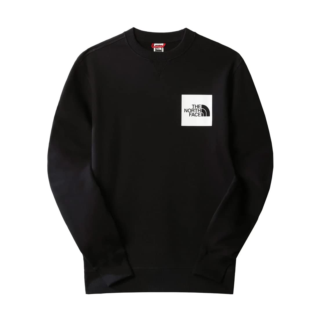 The North Face Men\u0027s FINE CREW NF0A7X1LJK3, 腫瘍壊死因子 BLACK [並行輸入品]