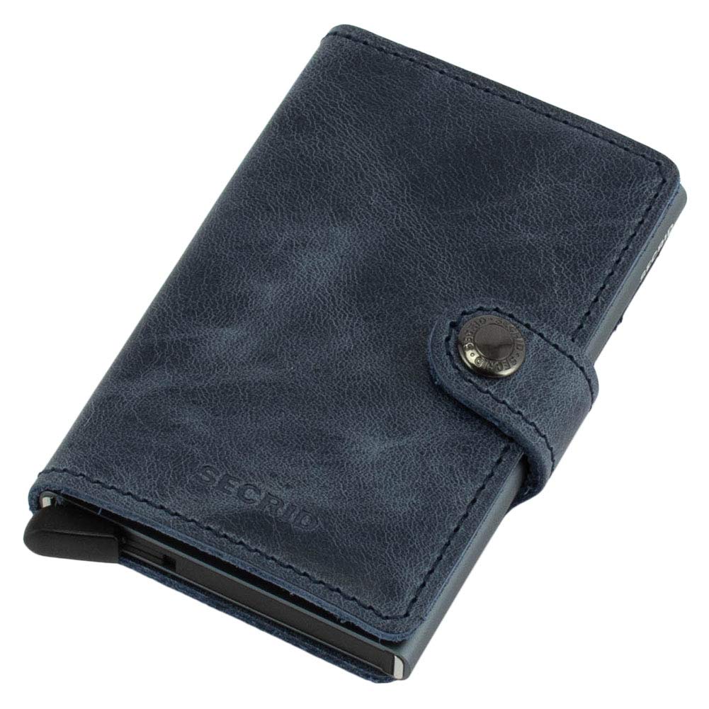 [Secrid] [ セクリッド シークリッド ミニウォレット Mini Wallet 金入れ なめし革 ビンテージブルー Vintage Blue 8718215286530 歌留多容れもの 通行手形容れもの 革 メンズ レディース [並行輸入品]