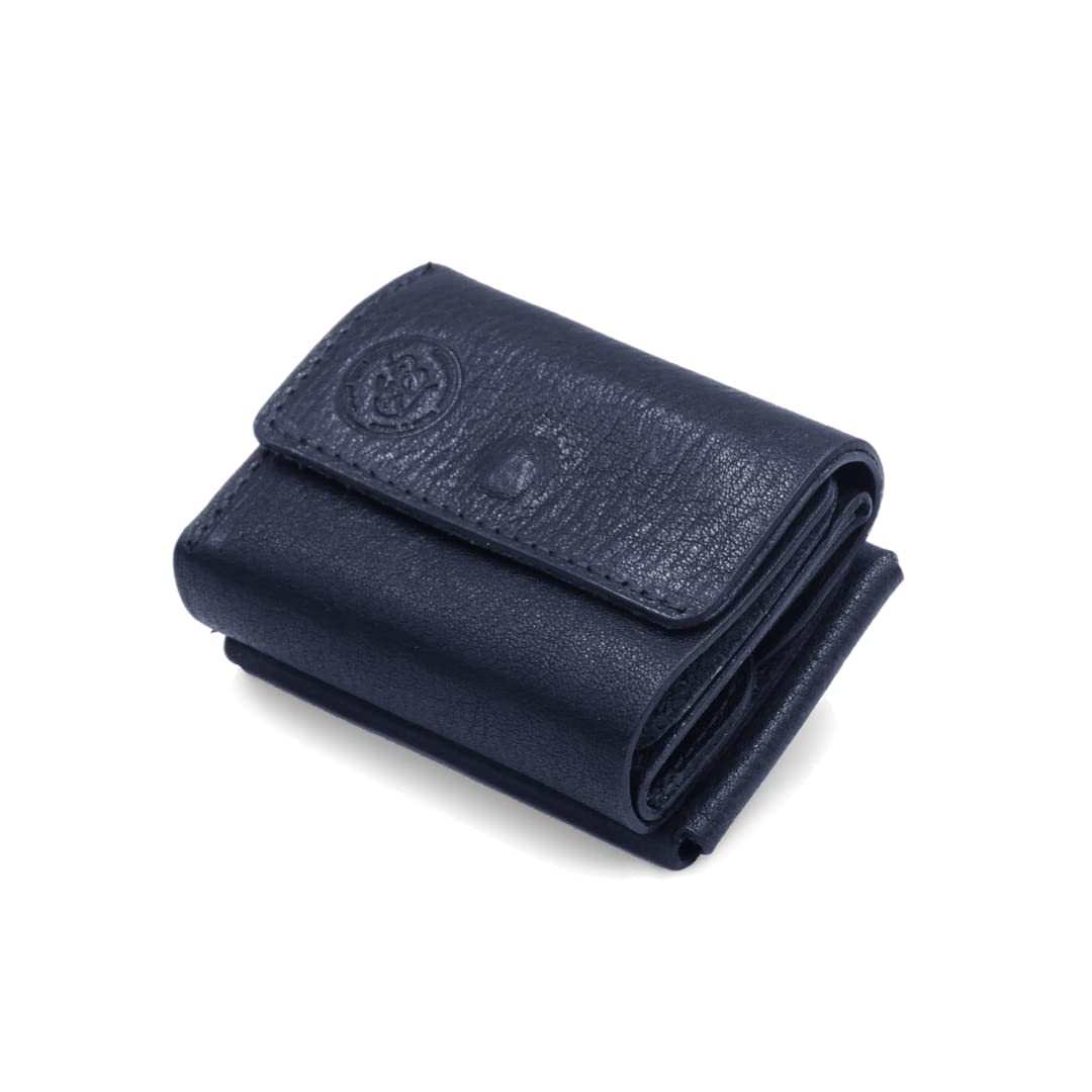KumiWallet ミニウォレット 三つ折り ミニ金入れ コインケース 歌留多容れもの (米国海軍)