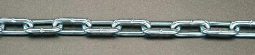 6.5mmx 5m リンクチェーン(ｽﾁｰﾙ製/ﾕﾆｸﾛﾒｯｷ)｜レックストア
