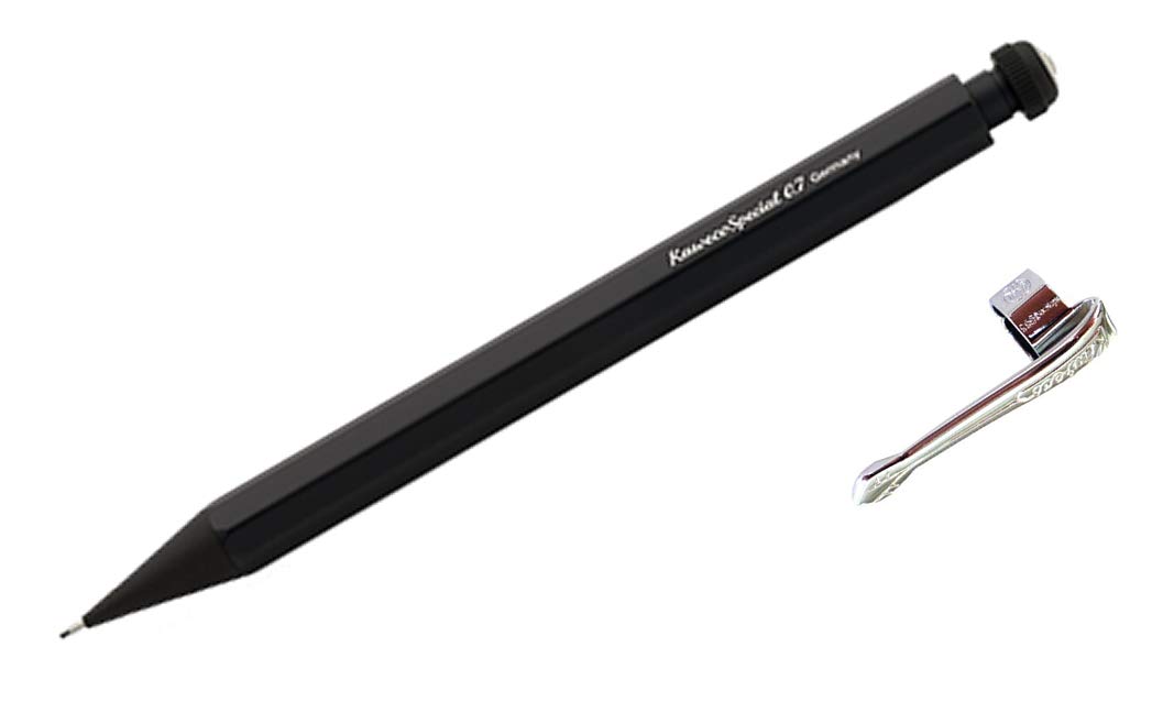 カヴェコ KAWECO 専用クリップ付き SPECIAL スペシャル ペンシル ブラック 0.7mm｜レックストア