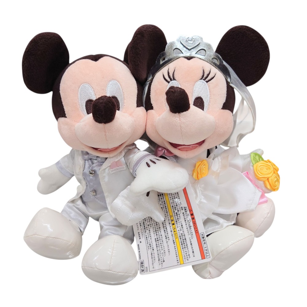 楽天市場】ディズニーキャラクターウェディングぬいぐるみ