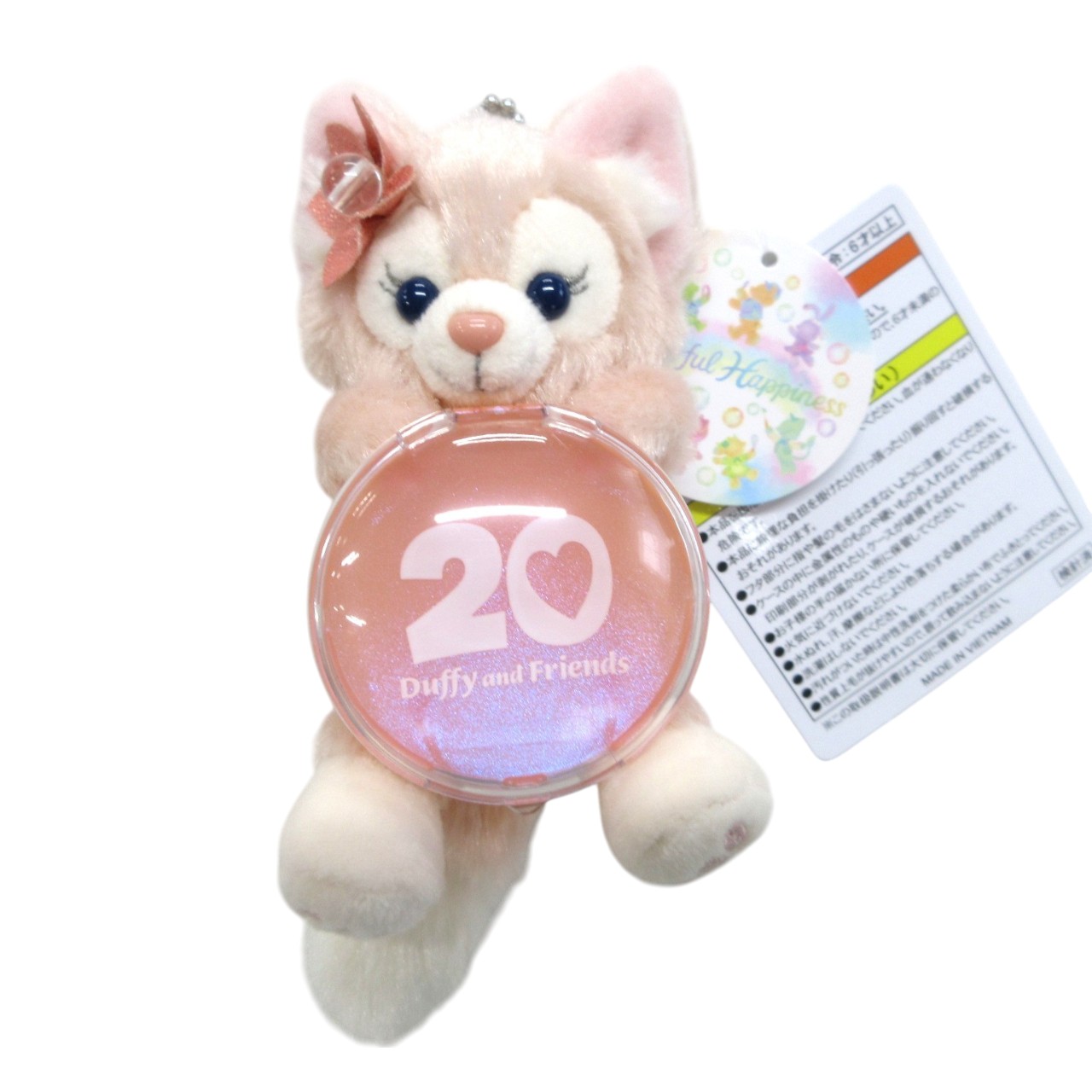 らぷ ステラルーぬいぐるみバッジ 2つ 東京ディズニーシー ダッフィーフレンズ ステラルー ぬいぐるみ