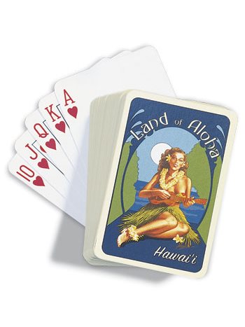 楽天市場】ハワイアントランプ4種セット ハワイ柄 トランプ4点セット