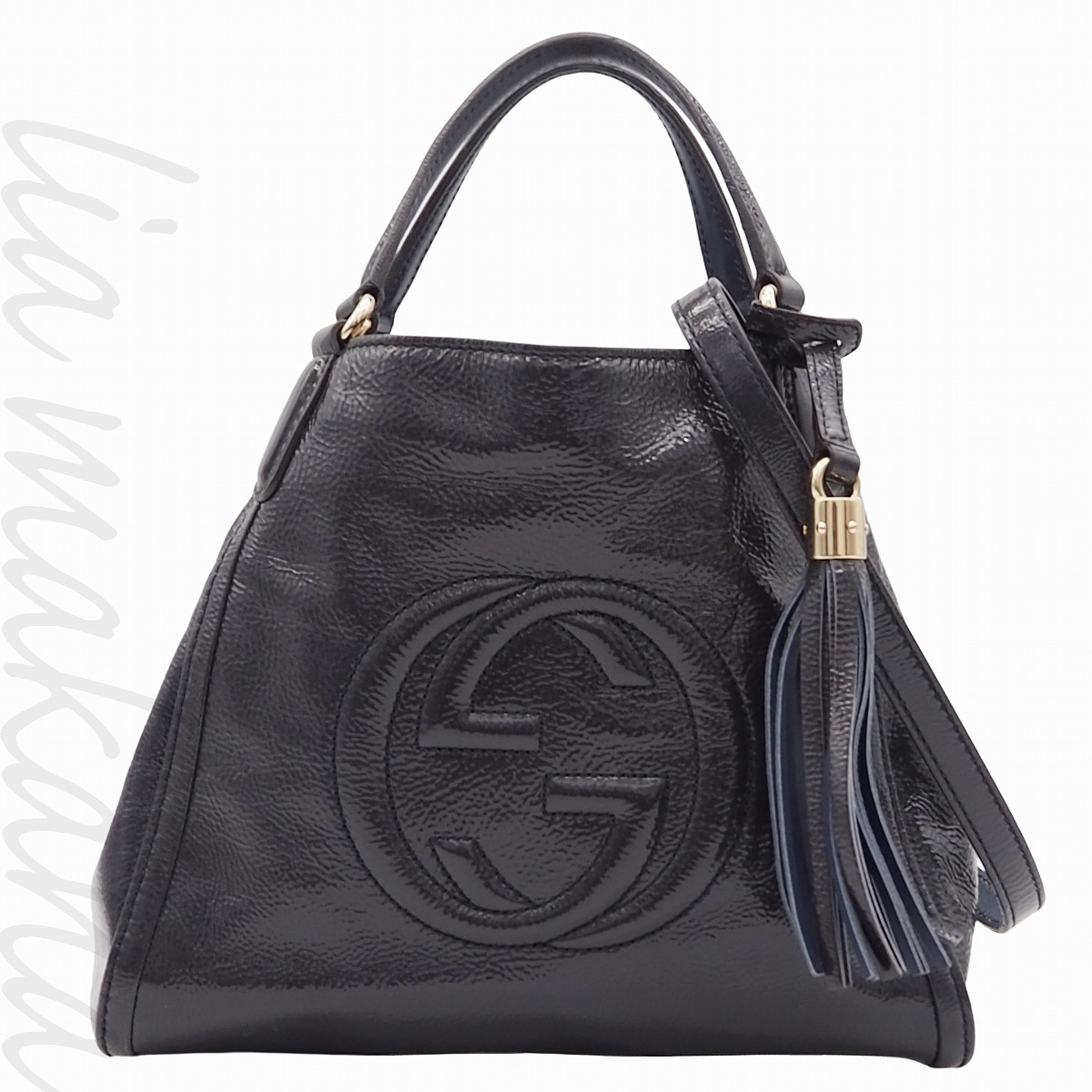 楽天市場】【バッグ】GUCCI グッチ ソーホー インターロッキング