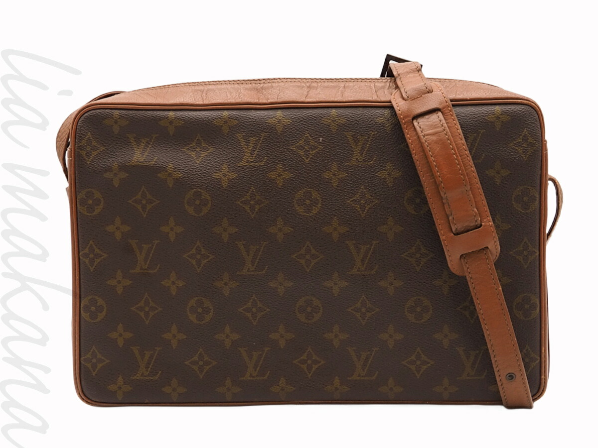louis vuittonモノグラムサックバンドリエールショルダーバッグ □ルイヴィトン□ モノグラム サックマリーン バンドリエール