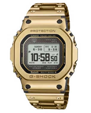 新品 定め事品 CASIO カシオ G-SHOCK ジーショック 盛りだくさん金属元素 GMW-BZ5000GD-9JF