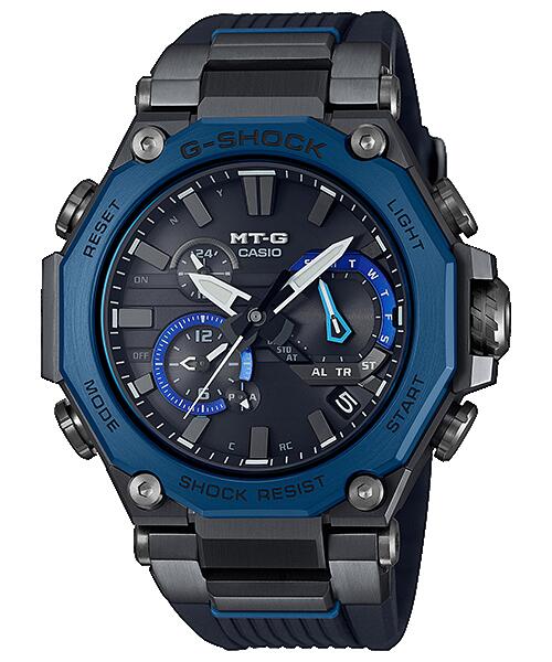 新品 正規品 CASIO カシオ G-SHOCK ジーショック MT-G Bluetooth 搭載 電波ソーラー デュアルコアガード構造 MTG-B2000B-1A2JF｜sakai_webshop 86,515円