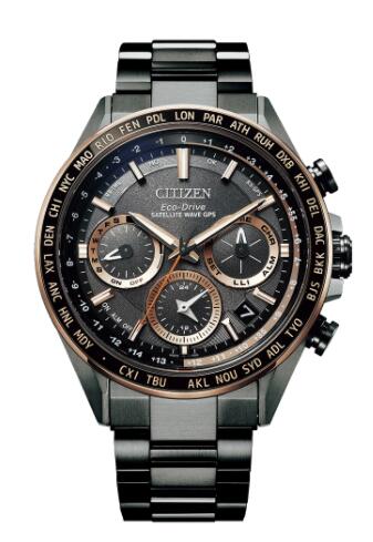 新品 正規品 CITIZEN シチズン ATTESA アテッサ ACT Line ブラックチタンシリーズ CC4016-67E｜sakai_webshop