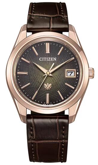 新品 正規品 CITIZEN シチズン The CITIZEN ザシチズン 高精度 光発電エコ・ドライブ 年差±5秒 Iconic Nature Collection 和紙文字板 300本限定 AQ4106-00W