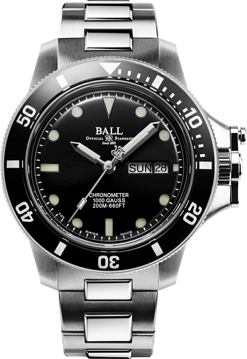 【送料無料】【無金利ショッピングクレジット対応】新品 正規品 BALLWATCH ボールウォッチ 自動巻き メカニカル ダイバー 200M防水 15周年記念モデル EngineerHydrocarbon エンジニアハイドロカーボン Original オリジナル　DM2118B-S1CJ-BK DM2118BS1CJBK 237,600円