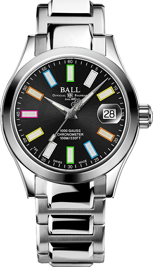 新品 正規品 BALLWATCH ボールウォッチ MARVELIGHT CHRONOMETER 36 マーベライト クロノメーター 36 NL9616C-S3CJ-BKR｜sakai_webshop 220,000円