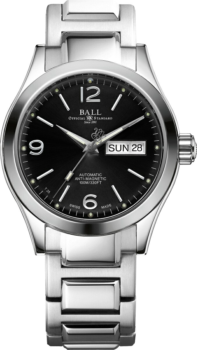 超美品 新品 正規品 Ball Watch ボールウォッチ Engineer エンジニア オハイオ 904lステンレススティール Nm9126c S14j Bk 全品送料無料 Www Faan Gov Ng