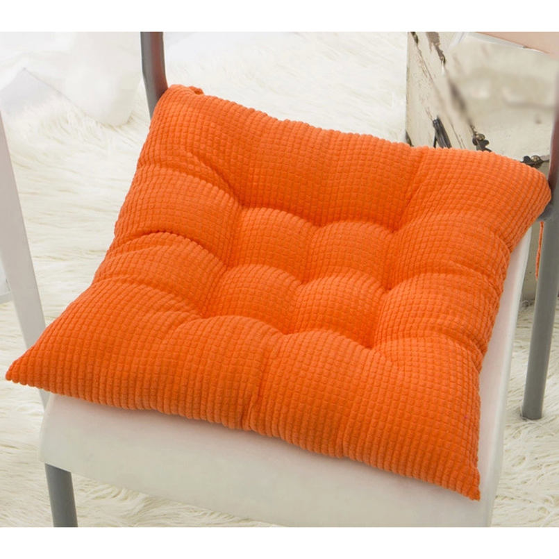 500円OFFクーポン 座布団 クッション ざぶとん 無地 シートクッション 座り心地いい 体圧分散 もちもち オフィス/自宅/車用 四季通用 チェアマット シンプル かわいい テレワーク おうち時間 お祝い ダイニングチェア liber-online 6,696円