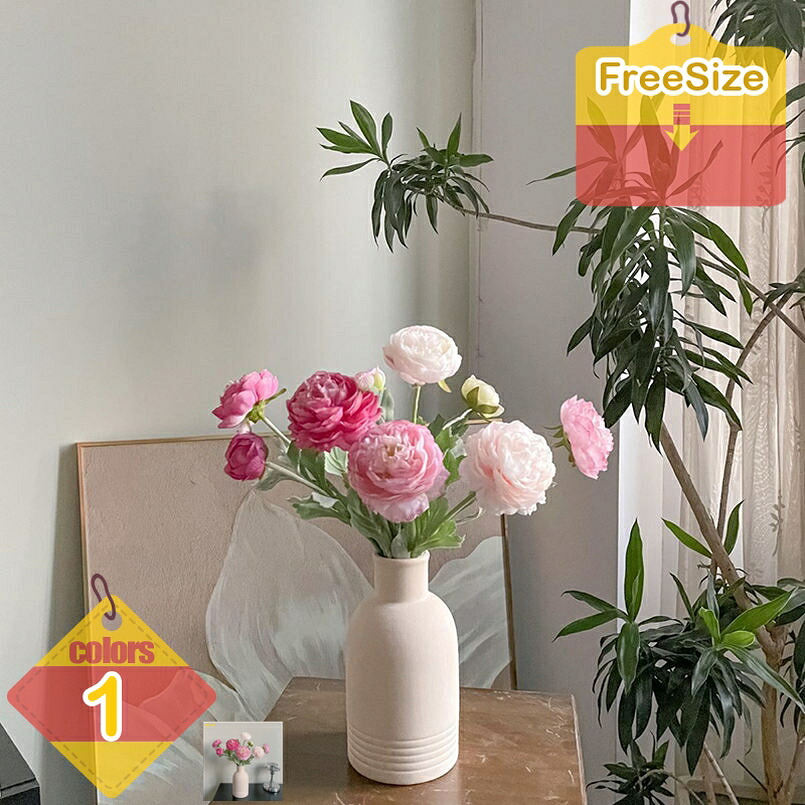 1000円OFFクーポン 造花 フラワー 枯れない花 可愛い 人工観葉植物 花瓶付 造花セット 置物 インテリア おしゃれ プレゼント リビング 玄関 ダイニング 誕生日 ギフト 美術館 ホーム 事務所 世話いらず 水やり不要 liber-online｜りべる通販