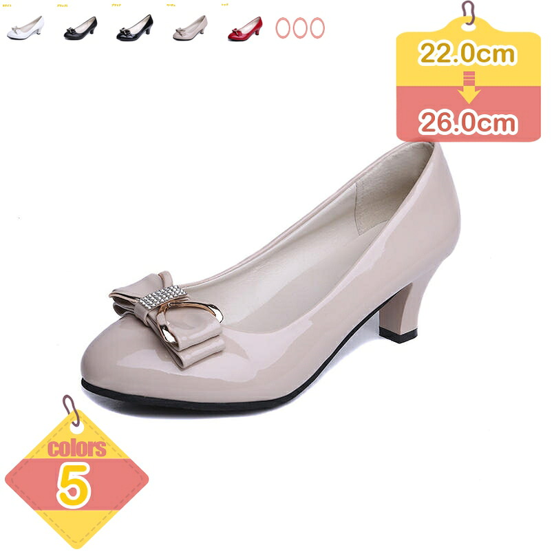 チャンキーヒール 太ヒール 6cm ハイヒール オープントゥパンプス 痛くない ヒール 疲れない 結婚式 脱げない エナメル 大きいサイズ 滑り止め リボン 走れる 歩きやすい 通勤 オフィス 二次会 走れるパンプス パンプス 痛くない フラットシューズ 通勤 liber-online