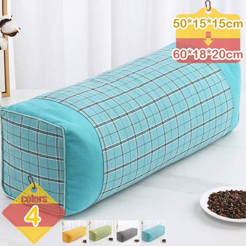 1000円OFFクーポン そばがら 枕 カバー付 大きめ 約 50×15cｍ 天然素材 そば枕 そば 高さ調節 角形 高さ 横向き 寝 調整 固め そば殻 まくら そばまくら 蕎麦殻枕 枕カバー 装着済み 硬い 硬め 小さい 洗える枕カバー 通気性 吸湿性 色柄込み 色柄おまかせ 8,199円