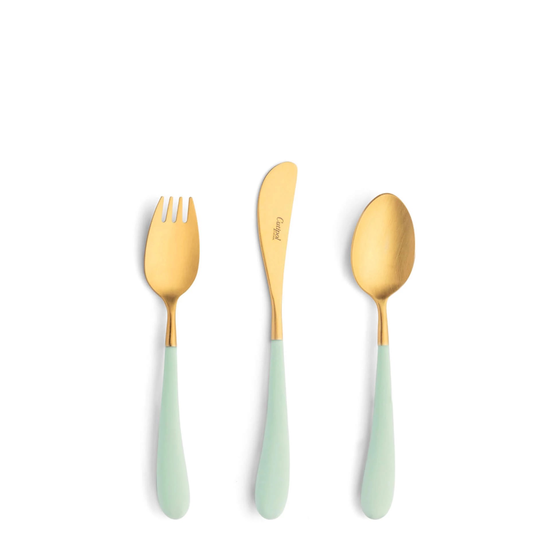 ＼マラソン期間ポイントUP／クチポール　cutipol　アリス　Alice　セラドン/ゴールド　3pcs｜LiberalChefs 9,148円