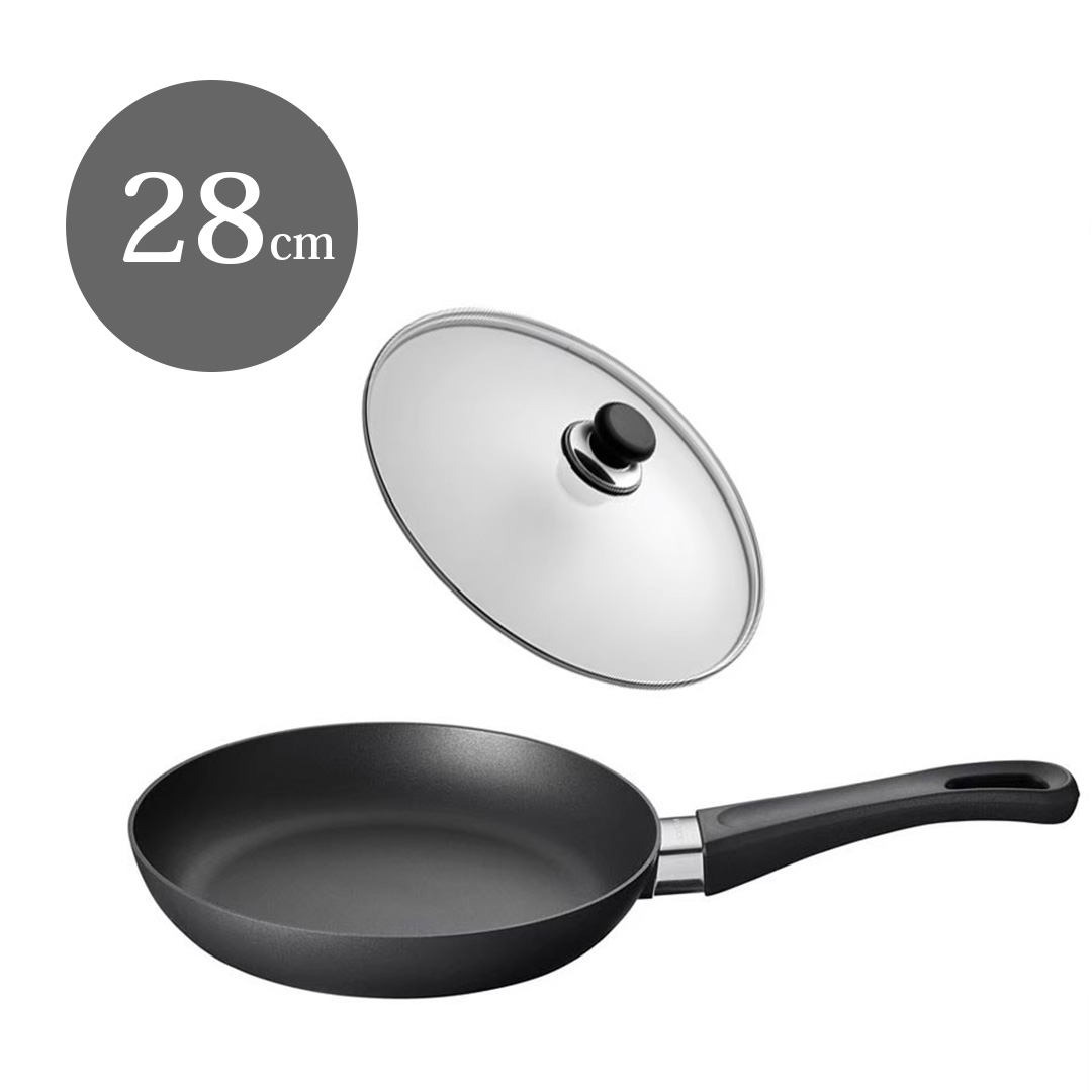 走査食麺麭 フライパン 28001200 古典派音楽 28糎 瑠璃蓋付き添い人 22600543 SCANPAN