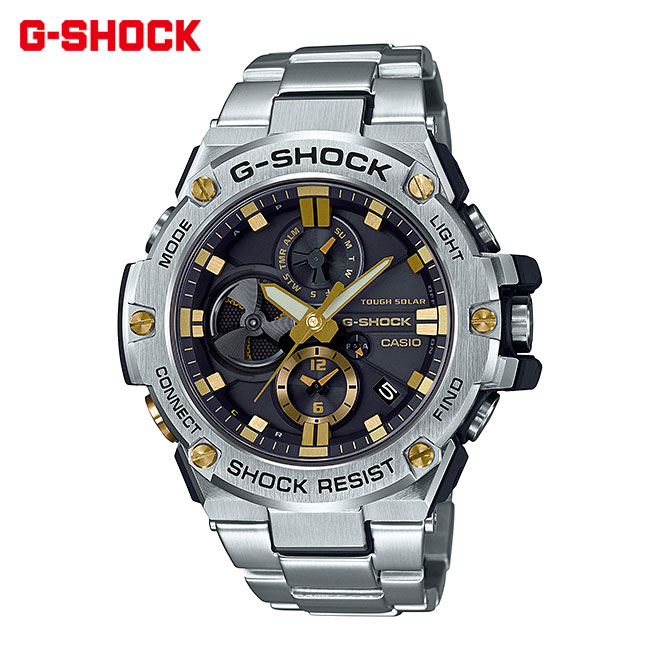 g shock steel solar