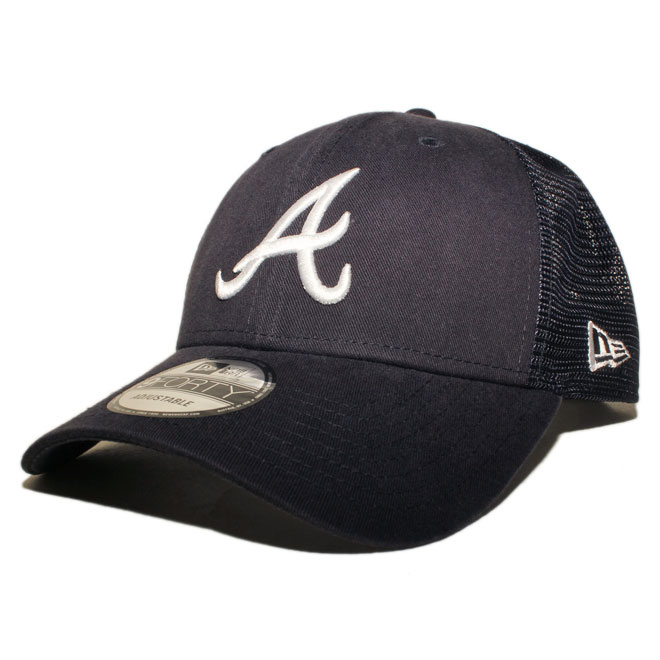 Newera 9forty アトランタブレーブス Atlanta Beaves 公式 Atlanta Braves Hats | DAZN