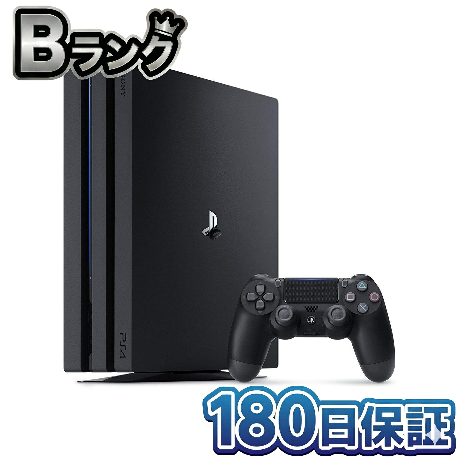 【中古】 整備済み品 SONY PlayStation 4 Pro ジェット・ブラック 1TB CUH-7100BB01 プレイステーション4 プロ プレステ4 本体 4K HDR ハイエンドモデル 徹底除菌清掃済 高品質 送料無料 翌日配送 人気 ゲーム機 中古 PS4Pro プレステ4プロ ソニー 180日保証｜リベルダージオンライン店