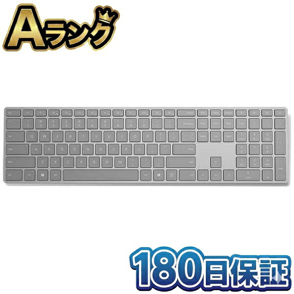 【中古】 整備済み品 Microsoft マイクロソフト Surface専用ワイヤレスキーボード 英語配列 英語版 WS2-00024 本体 Bluetooth 無線 グレー 純正 打ち心地 静音 高耐久 徹底除菌清掃済 高品質 送料無料 翌日配送 surface専用キーボード さーふぇす 中古 180日保証｜リベルダージオンライン店