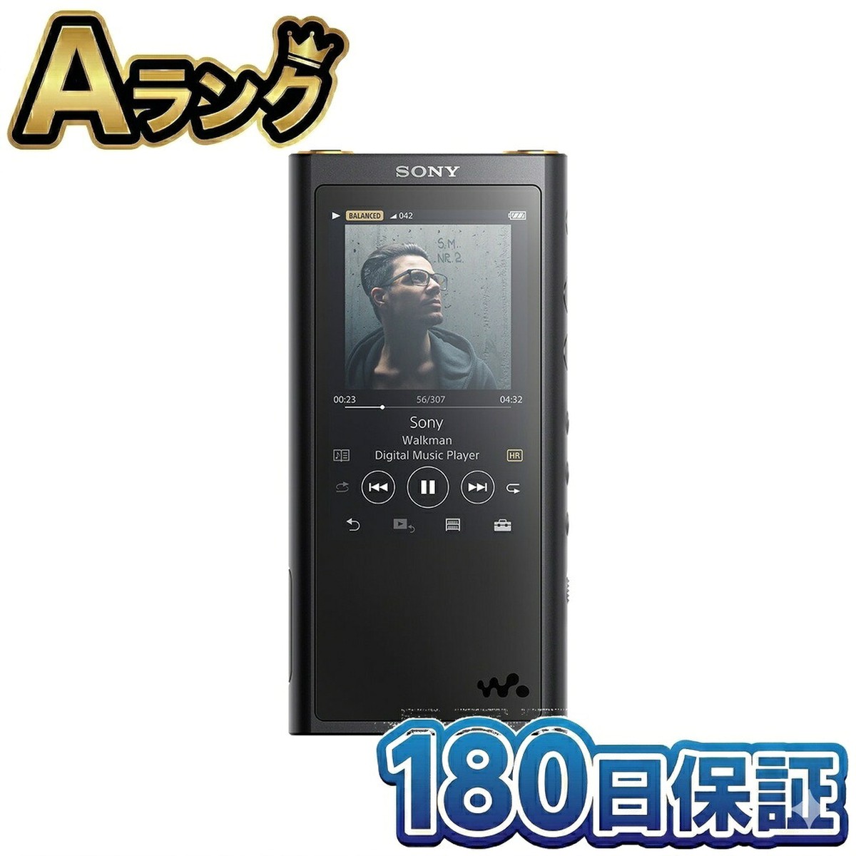 【中古】 整備済み品 SONY ソニー ウォークマン 本体 ZXシリーズ 64GB NW-ZX300 ブラック ハイレゾ Φ4.4mmバランス接続 Bluetooth microSD 徹底除菌清掃済 高品質 送料無料 翌日配送 中古 うぉーくまん walkman 180日保証|リベルダージオンライン店