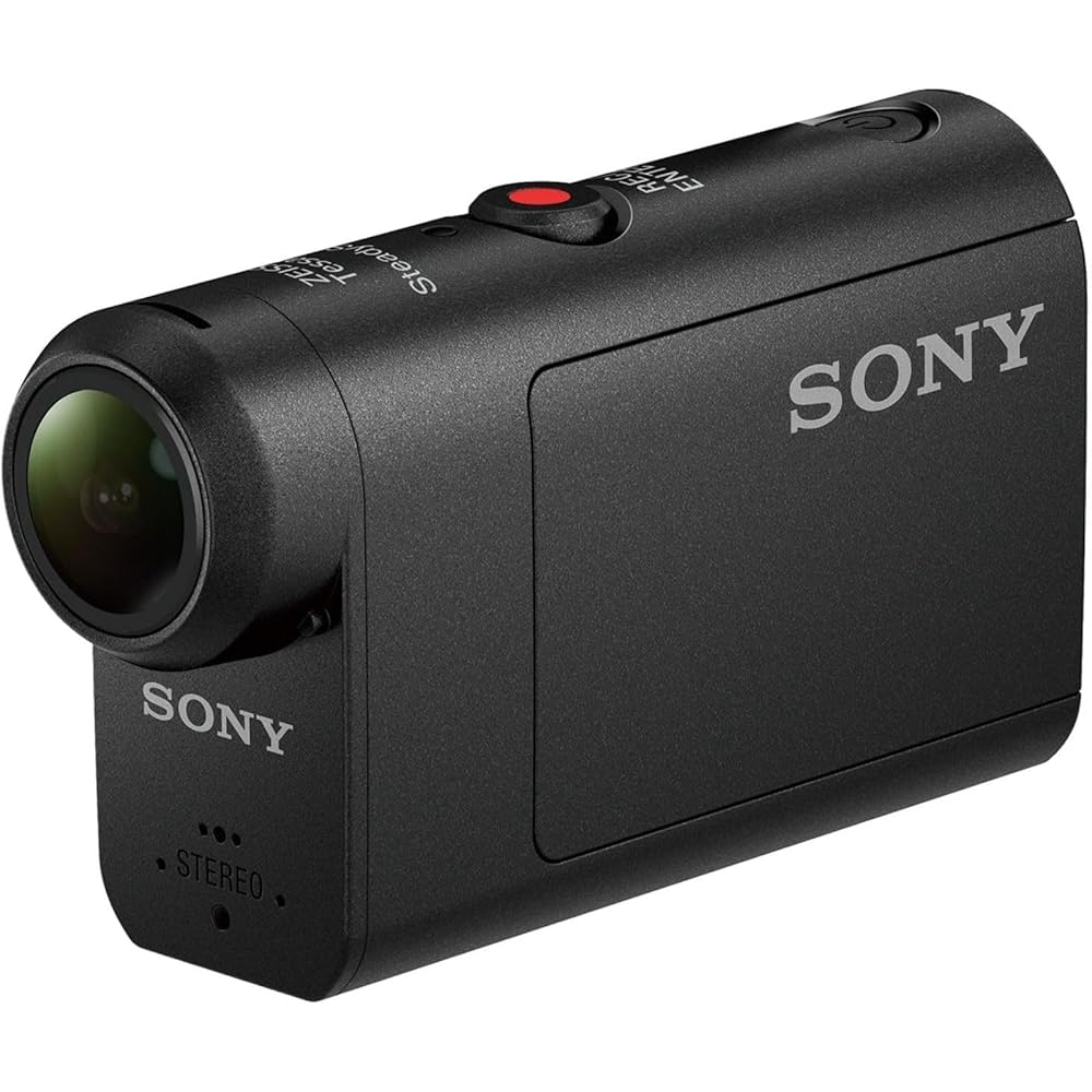 【保有済み品】 SONY ソニー ウエアラブルカメラ 動きカム 第一義的ひな型 HDR-AS50 写真器 動き写真器 雨合羽 防塵 ライブ 180日言いはなつ