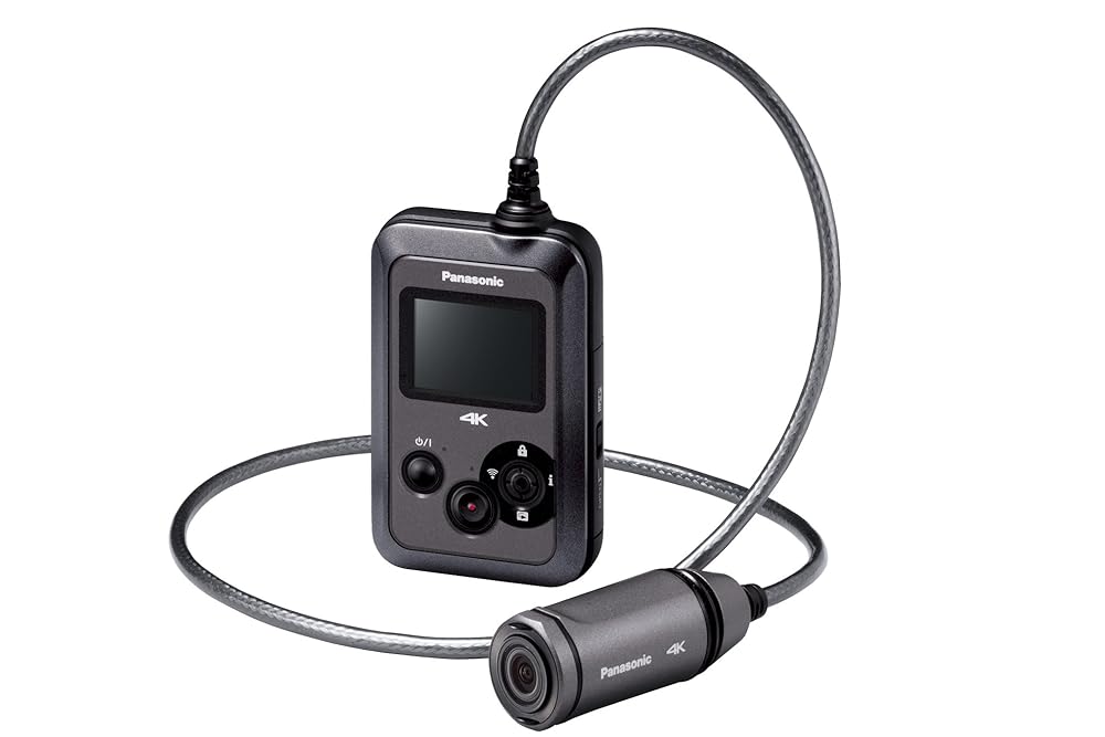 【保有済み品】パナソニック ウェアラブルカメラ 薄墨色 HX-A500-H (保有済み品)