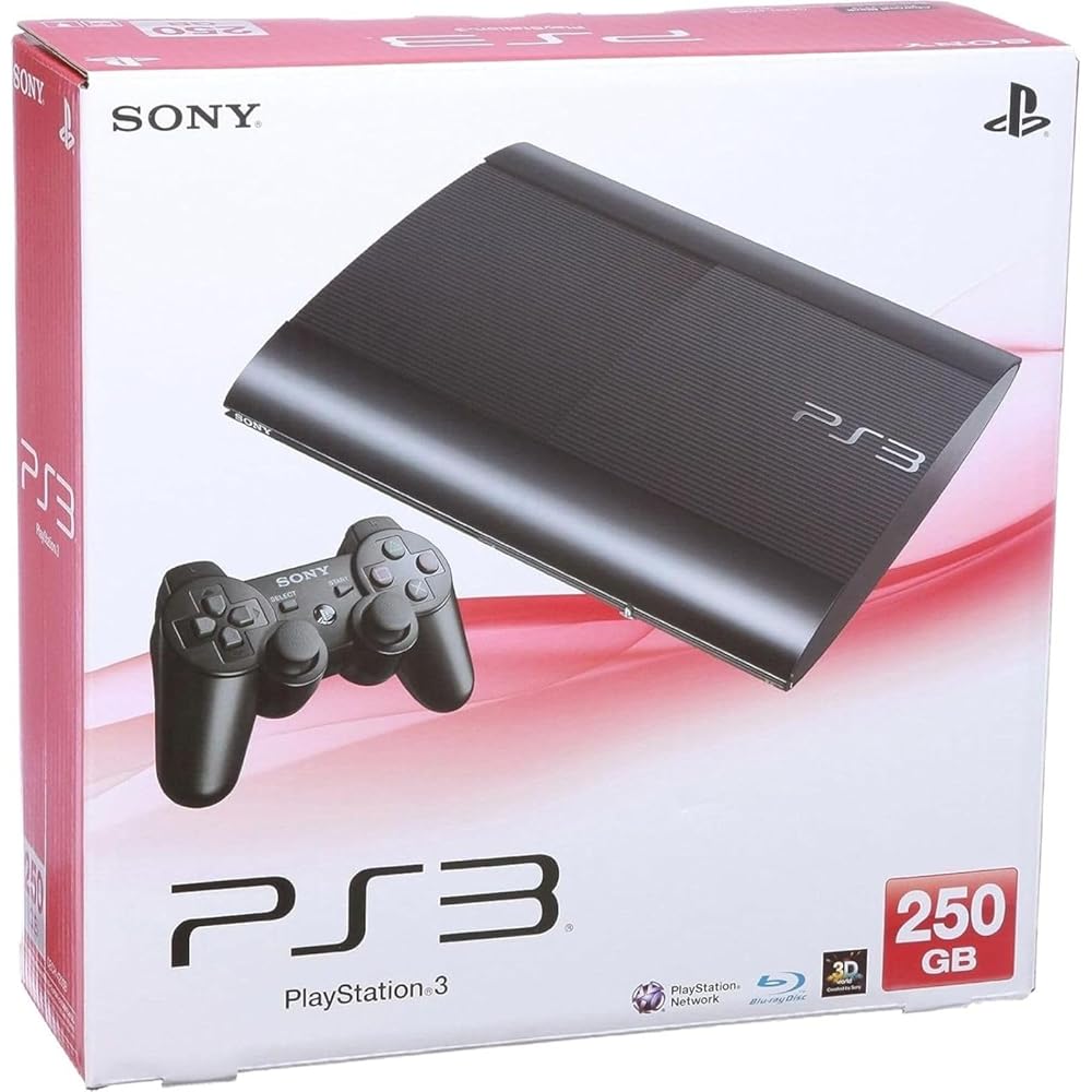 楽天市場】PS3 プレステ3 PlayStation 3 チャコール・ブラック 250GB