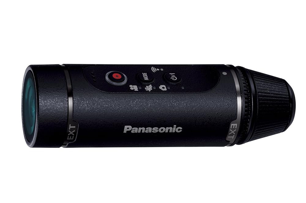 【整備済み品】 Panasonic パナソニック ウェアラブルカメラ ブラック HX-A1H-K 黒 アクションカメラ ビデオカメラ ハンディカム 180日保証