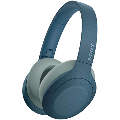 【整備済み品】 ソニー ワイヤレスノイズキャンセリングヘッドホン ハイレゾ対応/bluetooth タッチセンサー搭載 WH-H910N LM ブルー