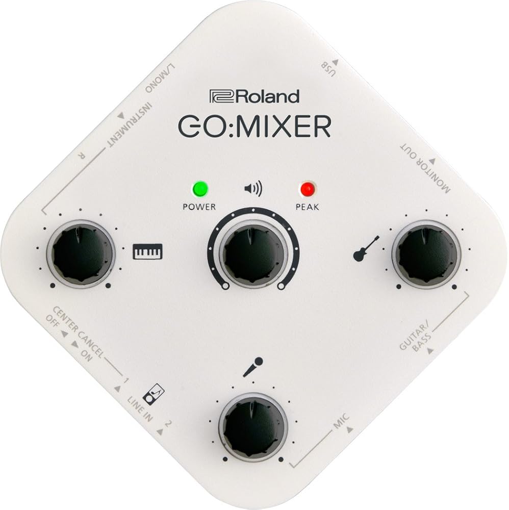 美品Roland GO:MIXER PRO-X モバイル・デバイス専用ポータブル Roland - GO:MIXER PRO-X | Audio Mixer for Smartphones