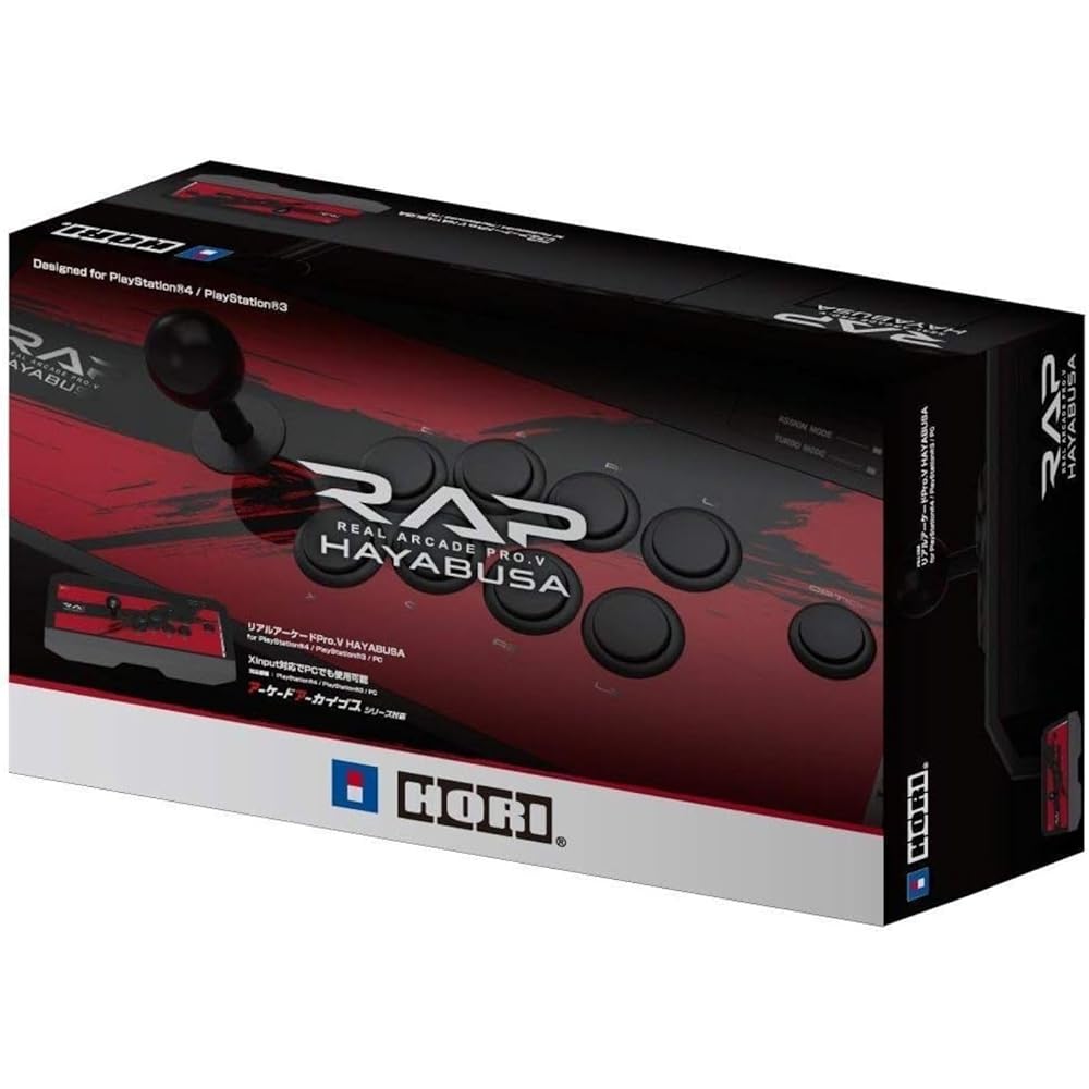 【整備済み品】 リアルアーケードPro.V HAYABUSA ヘッドセット端子付き for PlayStation4/PlayStation3/PC