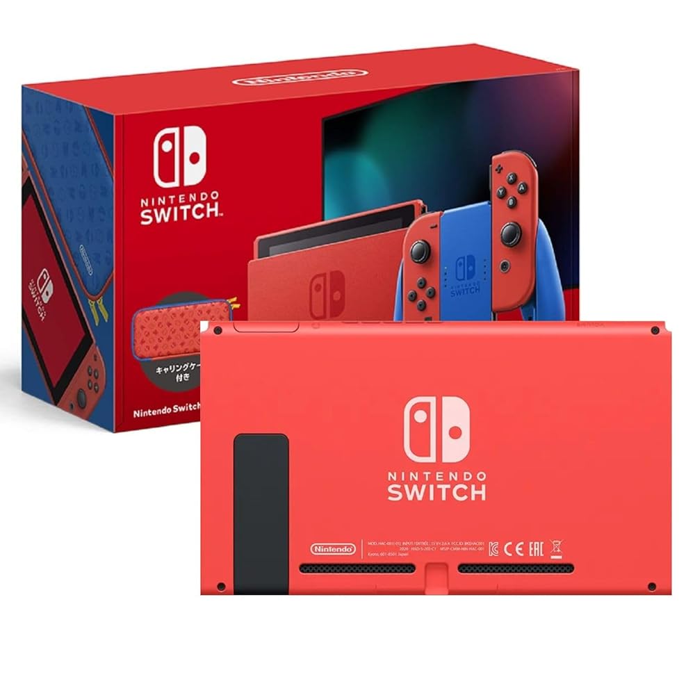 楽天市場】Nintendo 任天堂/NintendoSwitch/マリオレッド×ブルー