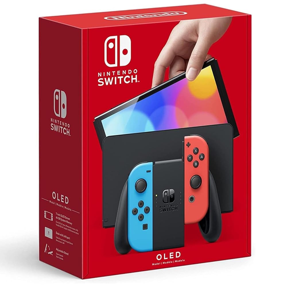 楽天市場】新品 Nintendo Switch（有機ELモデル） スカーレット