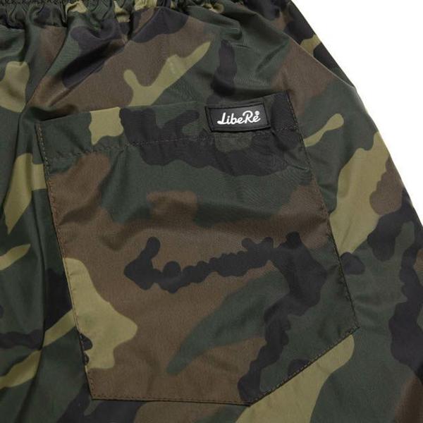 Libere メンズ ユニセックス 水着 ハーフパンツ ショートパンツ 半ズボン 迷彩 ロゴ パターンデザイン 2way 春夏 ストリート スポーティ シンプル Nylon 2 1 Short Camouflage achc Org