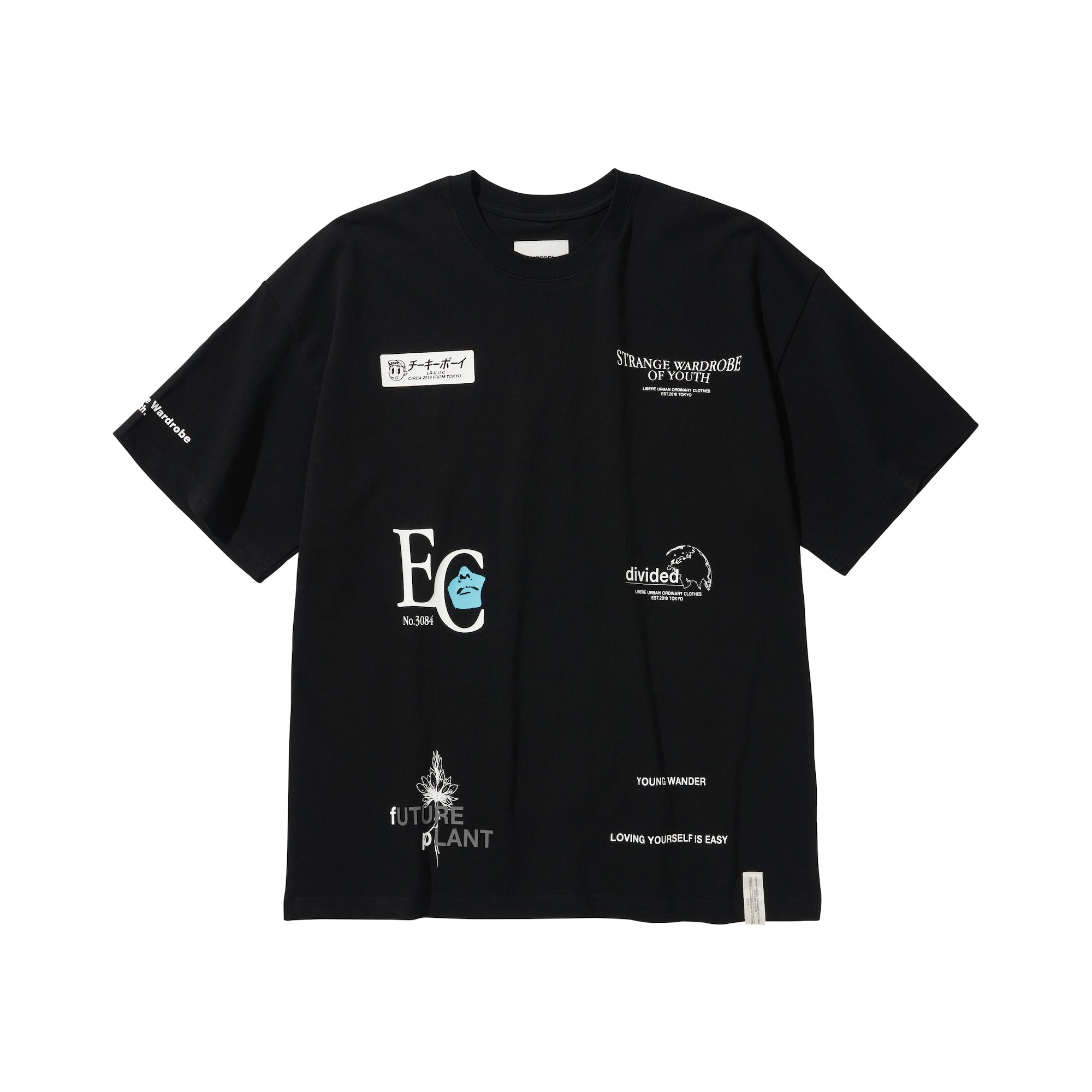 LIBERE リベーレ Tシャツ ティーシャツ T-SHIRT 半袖 黒 ブラック[EVR SS TEE/BLACK] 公式アウトレット