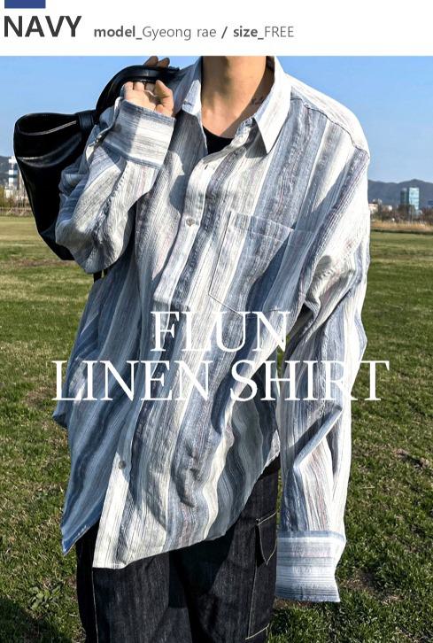 [COSYHARU] Plune Linen Shirt