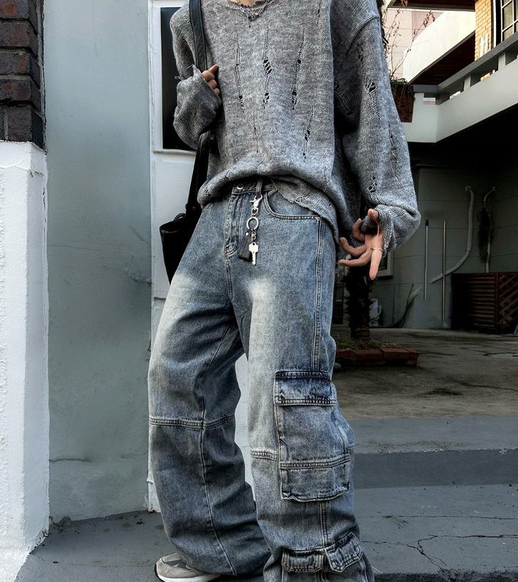 [COSYHARU]humut mohair vintage knit